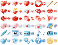 Delicious Love Icons screenshot